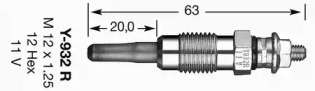 Свеча накаливания NGK 4956